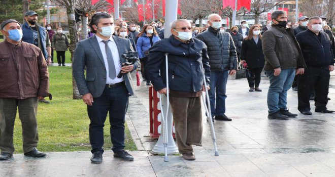 10 Kasım töreninde hayat durdu....