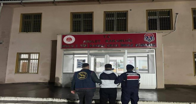 14 yıl kesinleşmiş hapis cezası bulunan aranan şahıs yakalandı