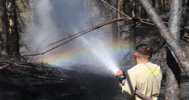 150 hektar kül oldu….