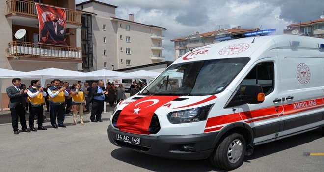 3 İlçeye Daha Ambulanslar Teslim Edildi 