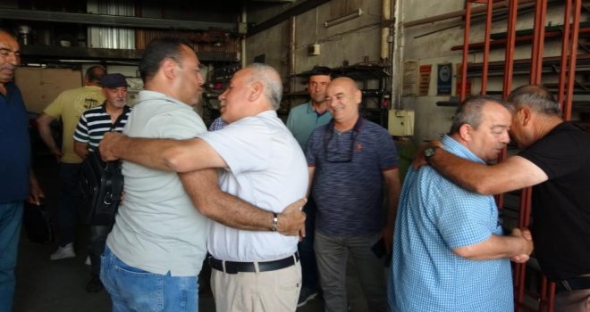 36 yıllık asker arkadaşları bir araya geldi