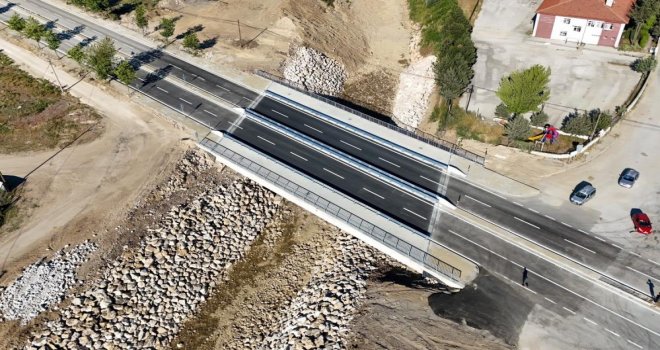 4 aydır kapalı olan yol, trafiğe açıldı