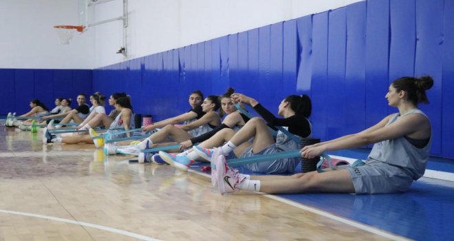 A Milli Kadın Basketbol Takımı Avrupa Şampiyonası hazırlıklarına başladı