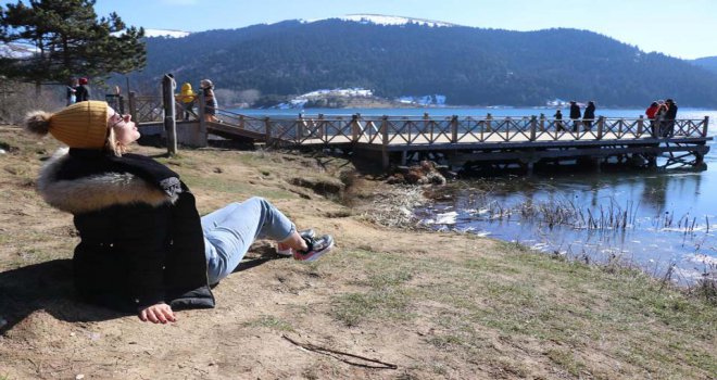 Abant’a sadece yabancı turistlerin girişine izin veriliyor