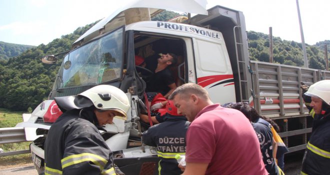 Acılar içinde kalan sürücü ağabeyini aradı: ‘Annem, babam duymasın sen yetiş ağabey’