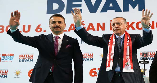 AK Parti Bolu İl Başkanı Nurettin Doğanay; ‘Türkiye sevdası ile yaşımız hep 18’