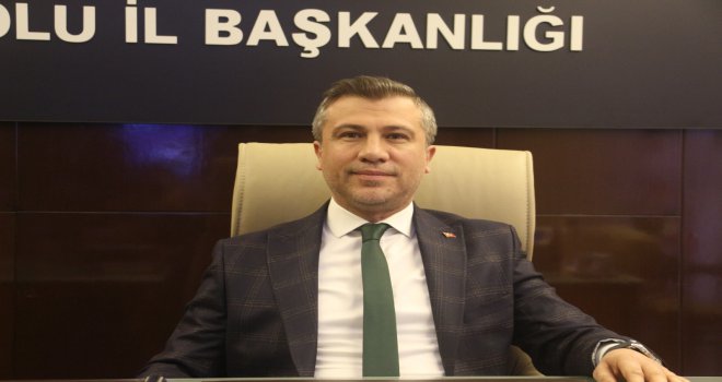 AK PARTİ BOLU İL BAŞKANI SUAT GÜNER’DEN KAN BAĞIŞI ÇAĞRISI