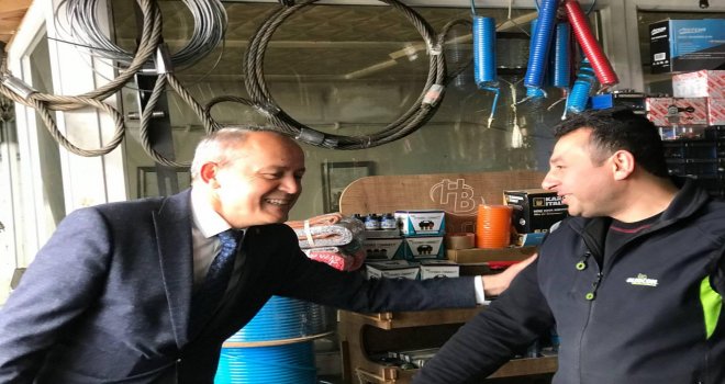 AK PARTİ BOLU MİLLETVEKİLİ ADAYI KAZIM KONAK 1 MAYIS’I KUTLADI 'HER ZAMAN EMEKÇİLERİMİZİN YANINDAYIZ'
