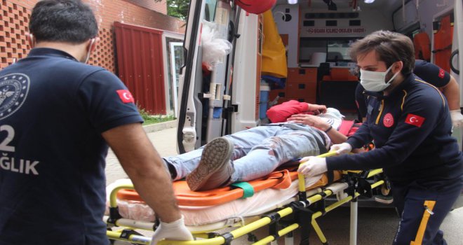 Alkol aldıktan sonra midesi bulanan genç 3’üncü kattan düştü