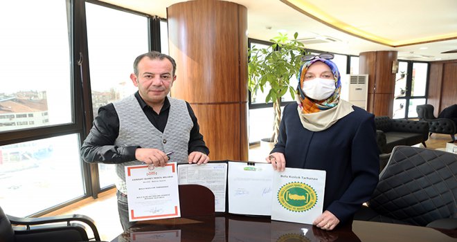 Anabolu ve kızılcık tarhanasının marka ve isim hakkı artık Bolu Belediyesi’nin