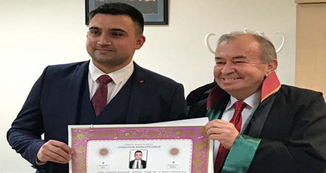 AVUKATLAR GÜNÜNDE MESLEĞE İLK ADIMINI ATTI