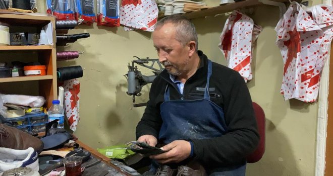 Ayakkabı ustası: ‘Kendi işini yapan bir ayakkabı tamircisi, bugün asgari ücretin üzerinde bir kazanç sağlayabilir’