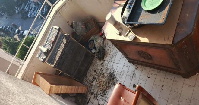 Balkonunda mangal yapan şahsa 2 bin 935 lira ceza.....