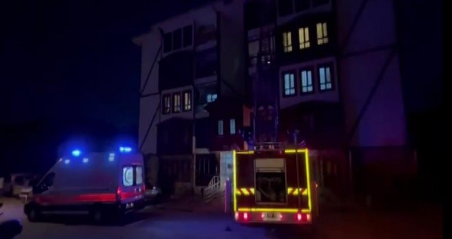 Banyoda düşen yaşlı kadının imdadına itfaiye yetişti