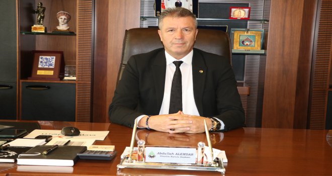 BAŞKAN ABDULLAH ALEMDAR 30 AĞUSTOS ZAFER BAYRAMINI KUTLADI