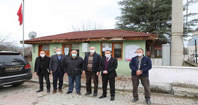 Başkan Özcan, Alpağut ve Alpağutbey’in taleplerini bizzat yerinde gördü