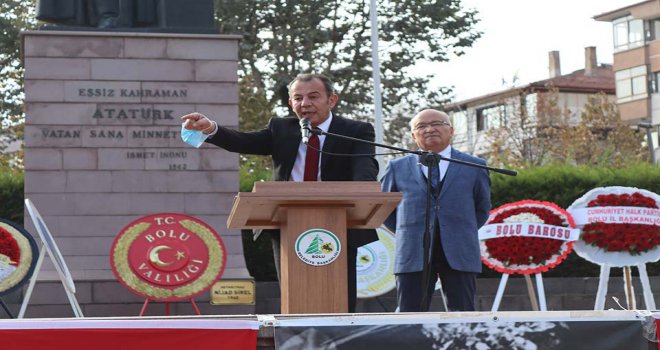 Başkan Özcan; ‘Bu teskereye ‘hayır’ oyu verenler yarın Türkiye Cumhuriyeti tarihinde ‘Türk Milliyetçisi ve Kahraman’ olarak anılacaklar.’