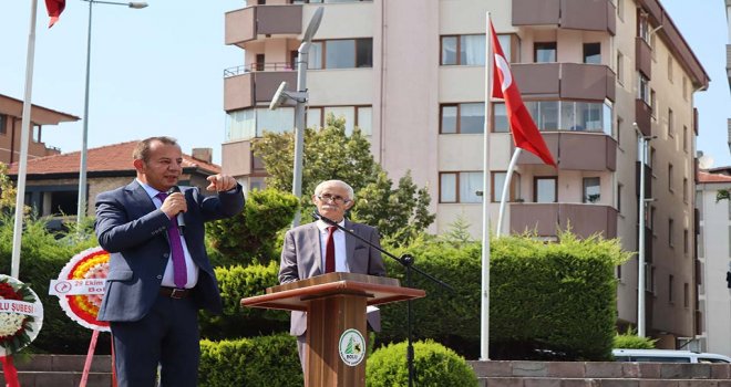 Başkan Özcan; ‘Hala Atatürk demekten imtina eden birileri tarafından yönetiliyoruz’