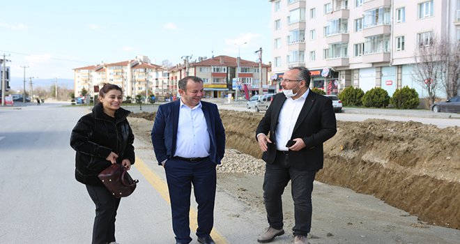 Başkan Özcan müjdeyi verdi: ‘Bu yıl en az 3 kilometrelik kısmını hizmete açmış olacağız’
