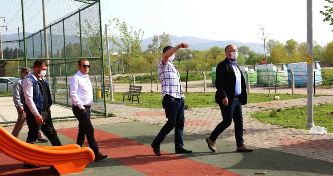 Başkan Özcan’dan Karaköy ve Paşaköy Mahallelerinde inceleme