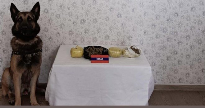 Bebek maması kutusundan uyuşturucu çıktı..