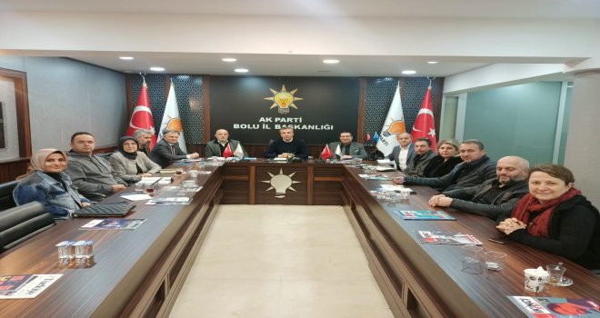 Bolu AK Parti’de seçim sürecini yönetecek ekip belli oldu