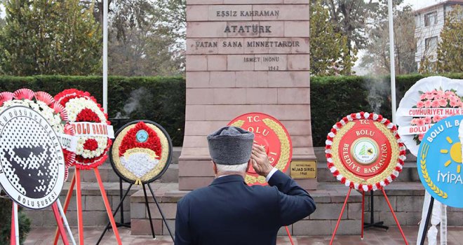 Bolu atasını minnetle andı…. 