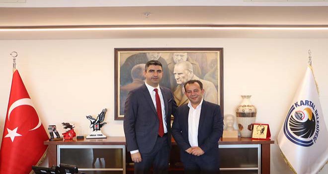 Bolu Belediye Başkanı Özcan'dan Başkan Yüksel'e ziyaret