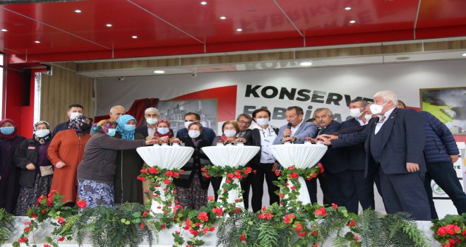 Bolu Belediyesi konserve fabrikasının  temelini attı