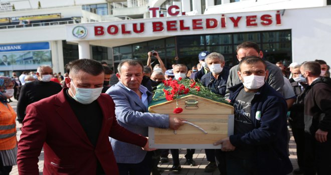 Bolu Belediyesi’nde Turgay Kayaalp’e son görev