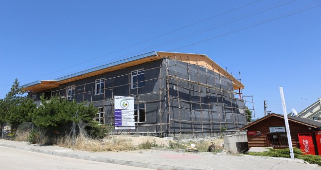 Bolu Belediyesi’nden Dağkent’e yeni Sosyal Tesis ve Muhtarlık Binası