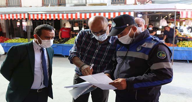 Bolu Belediyesi’nden pazar denetimi