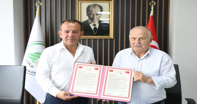 Bolu Belediyesi’nin Türkiye’deki üçüncü 'Kardeş Şehri' Gökçesu oldu