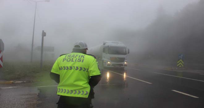 Bolu Dağı’nda göz gözü görmüyor...