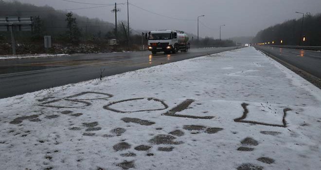 Bolu Dağı’nda kar yağışı ve sis etkili oluyor…...