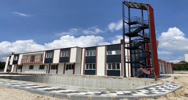 Bolu İtfaiyesi yeni binasına geçmek için gün sayıyor....