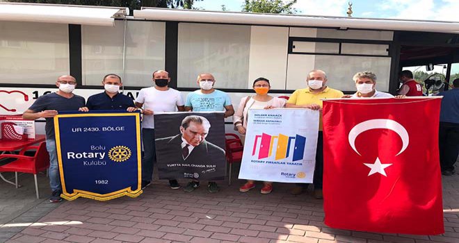 Bolu Rotary Kulübü Kan ve Hücre Bağışı gerçekleştirdi