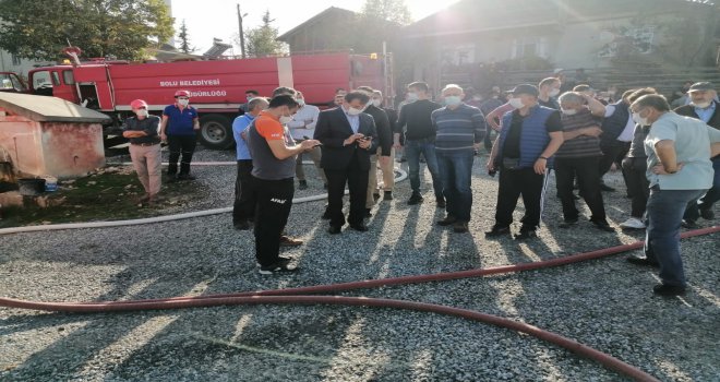 Bolu Valisi Ahmet Ümit; ‘Yaklaşık 11-12 tane ahşap ev maalesef yandı’
