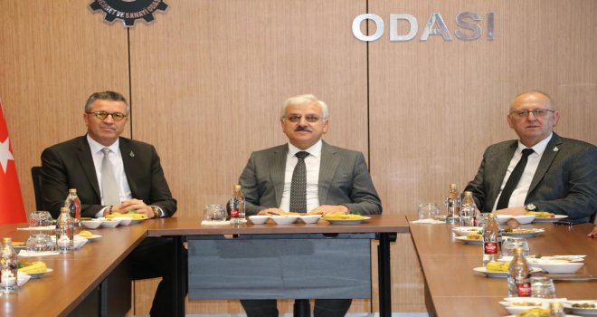 BOLU VALİSİ ERKAN KILIÇ’TAN BTSO’YA ZİYARET