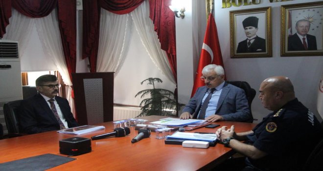 Bolu Valisi Kılıç: ‘Haziran ayına göre asayiş olayında yüzde 9 azalma görmekteyiz’