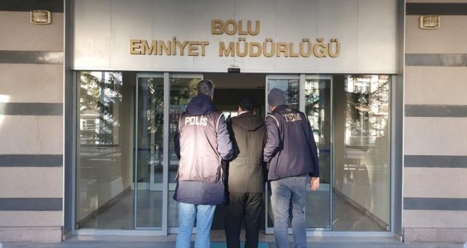 Bolu'da 1 haftada 12 şüpheli tutuklandı