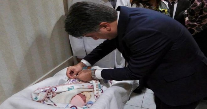 Bolu’da 2026 yılının ilk bebeği dünyaya geldi