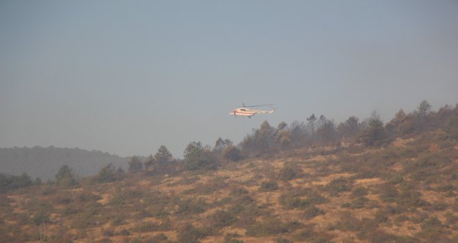 Bolu’da, 40 hektarlık alanda etkili olan orman yangını kontrol altına alındı