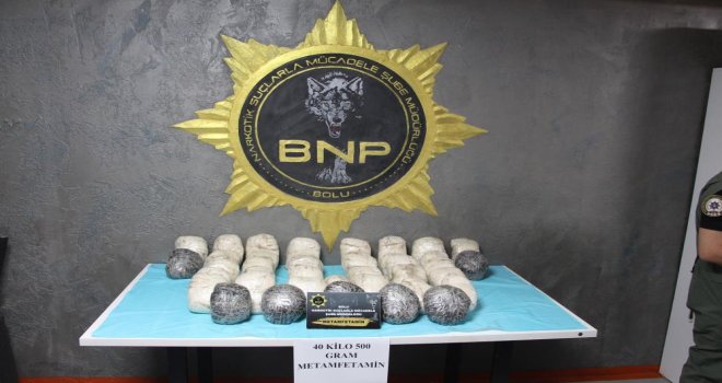 Bolu'da 40,5 kilo uyuşturucu ele geçirildi: Bakın uyuşturucu nereden çıktı