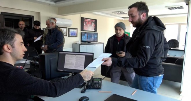 Bolu’da APP plakadan ceza yemek istemeyenler şoförler odasına akın etti