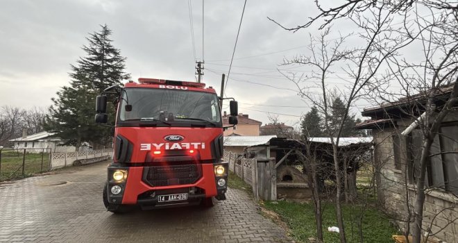 Bolu'da baca yangını: 1 yaralı…..