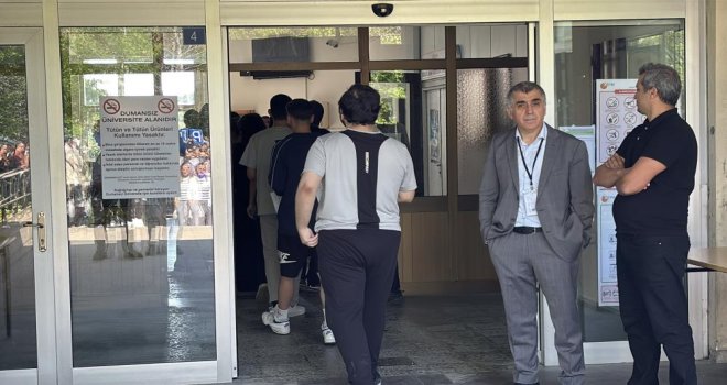 Bolu’da binlerce üniversite adayı AYT için ter döktü