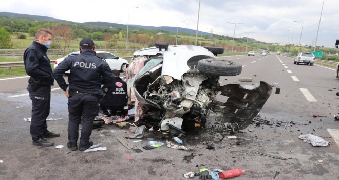 Bolu'da geçen yıl 4 bin 838 trafik kazası meydana geldi