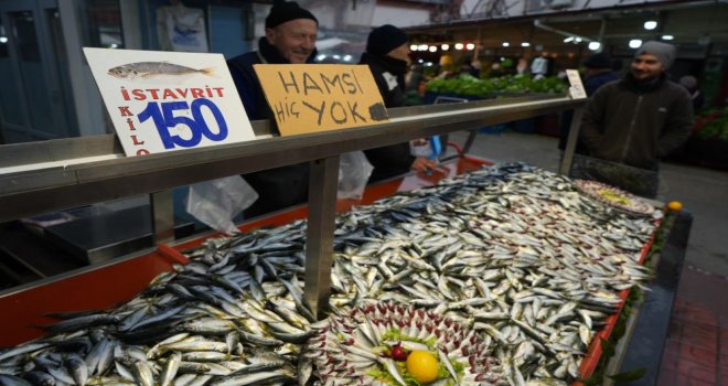 Bolu'da hamsinin yokluğu fiyatları yükseltti.....