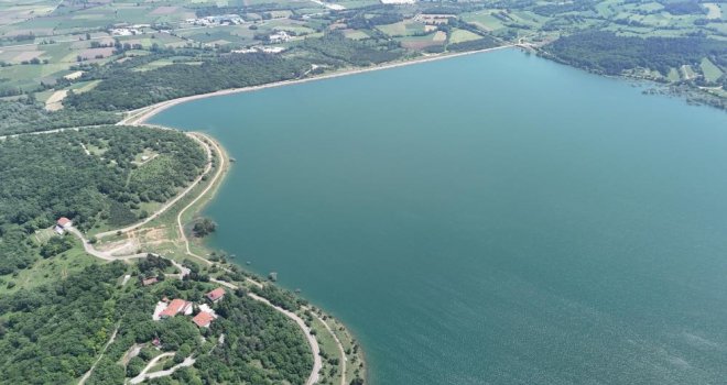 Bolu'da içme suyunun karşılandığı Baraj Gölet'inde su seviyesi yüzde 100'e ulaştı